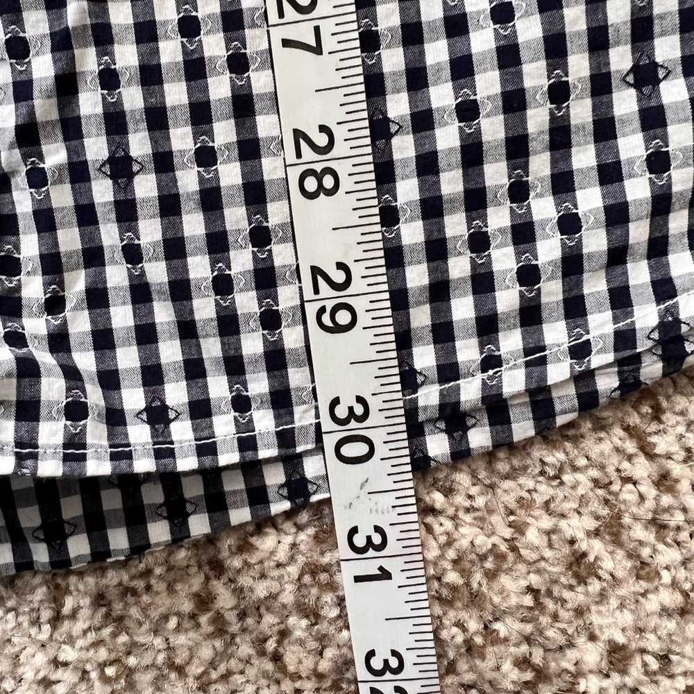 Report Collection Gingham Button-Down Long Sleeve… - image 5